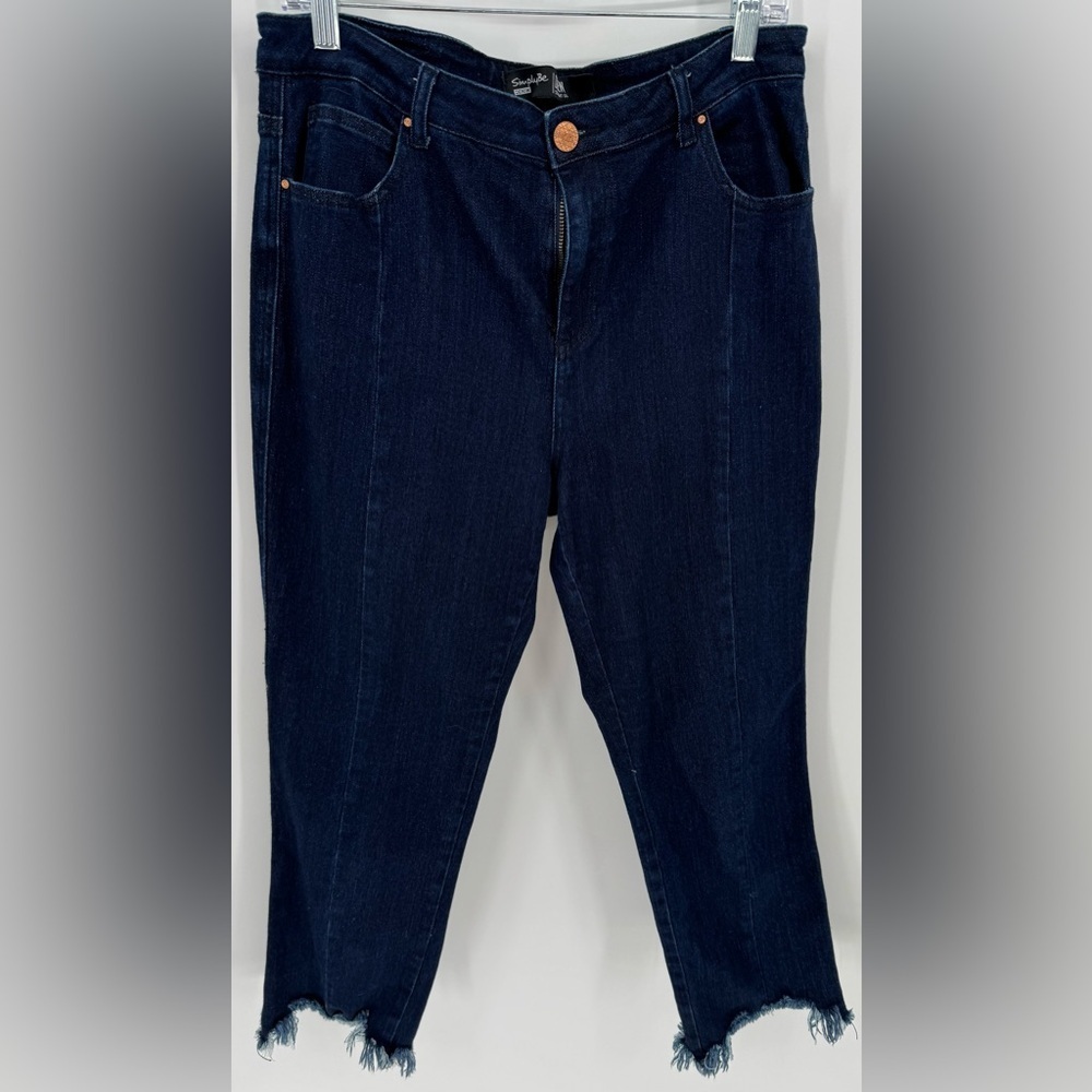 Simply Be Denim Jeans Drew Straight Leg